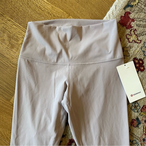 LULULEMON ATHLETICA {NWT} Wunder Under Crop II Roll Down Scallop | 8 Smoky Blush - Picture 11 of 11